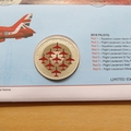 2018 Royal Air Force Red Arrows 1oz Silver Medal Cover - First Day Cover by Westminster
