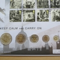 2010 Great Britain At War Multi Silver Coins Cover - First Day Cover by Westminster
