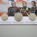 2011 1936 The Year of Three Kings 75th Anniversary Silver Coin Cover - First Day Cover - Westminster