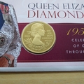 2012 Queen Elizabeth II's Diamond Jubilee Silver 5 Pounds Coin Cover - First Day Cover