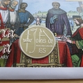 2015 Magna Carta 800th Anniversary Silver Proof 5 Pounds Coin Cover - First Day Cover by Westminster