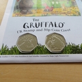 2019 The Gruffalo 50p Pence x2 UK Stamp & Coin Cover - First Day Cover by Westminster