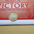 2020 VE Day Victory 75th Anniversary Silver Proof 2 Pounds Coin Cover - First Day Cover by Westminster