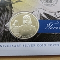 2020 Florence Nightingale 200th Anniversary Silver Proof 5 Pounds Coin Cover - First Day Cover