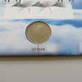 2000 Millennium Moment 5 Pounds Coin Cover - Royal Mail First Day Cover