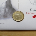 2019 Leonardo Da Vinci 500th Anniversary 1 Euro Coin Cover - First Day Covers Westminster