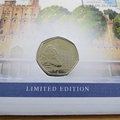 2019 Paddington at the Tower of London 50p Pence Coin Cover - First Day Cover Westminster