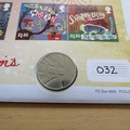 2019 Curious Customs Union Jack 10p Pence Coin Cover - First Day Cover Westminster