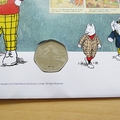 2020 Rupert Bear 100 Years 50p Pence Coin Cover - First Day Cover Westminster