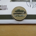 2019 D Day 75th Anniversary Guernsey 5 Pounds Coin Cover - First Day Cover Westminster