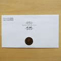 2011 Morris & Company One Penny Coin Cover - Benham First Day Cover Signed