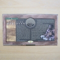 2000 The New Millennium People & Place 1 Dollar Coin Cover - Benham First Day Cover Signed