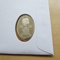 2000 The Queen Mother 100th Birthday 4000 Kwacha Silver Coin Cover - Zambia First Day Cover