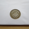 2001 Queen Elizabeth II 75th Birthday 1 Dollar Coin Cover - Liberia First Day Cover by Mercury