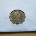 2001 The Queen's Golden Jubilee 100 Days To Go 50p Pence Coin Cover - Isle of Man First Day Cover by Mercury