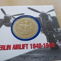 1998 Heroes of Berlin Airlift 50th Anniversary 5 Dollar Coin Cover - USA First Day Cover