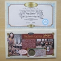 1999 King Charles I 350th Anniversary Silver Shilling Coin Cover - Benham First Day Cover