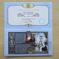 1998 New British 2 Pound Coinage Coin Cover - Benham First Day Cover - Signed