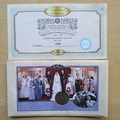 1997 Royal Golden Wedding Anniversary Half Crown Coin Cover - Benham First Day Cover - Signed