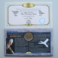 2000 The New Millennium World of Birds 1 Dollar Coin Cover - Benham First Day Cover - Signed