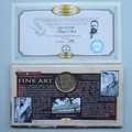 2000 The New Millennium Fine Arts 20 Euros Coin Cover - Benham First Day Cover - Signed