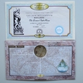 2000 The New Millennium The Roman Bath House Medal Cover - Benham First Day Cover - Signed