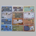 2000 The New Millennium Coin Cover Set - Benham First Day Cover Collection - Signed