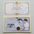 1998 75 Royal Years The Queen Mother Florin Coin Cover - UK Benham PNC First Day Covers Signed