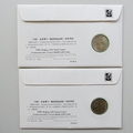 1990 Beijing 11th Asian Games 1 Yuan Coin Cover Set - China First Day Covers