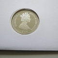 2014 Prince George's 1st Birthday Silver 5 Pounds Coin Cover - Westminster First Day Covers