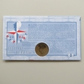 2001 Festival of Britain 50th Anniversary 5 Shillings Coin Cover - Benham First Day Covers