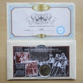 1997 The Reign of King George VI 1 Crown Coin Cover - Benham First Day Cover - Signed
