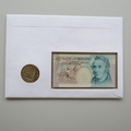 2003 Coronation Jubilee 5 Pounds Banknote Coin Cover - UK First Day Cover