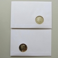 2012 George VI 75th Coronation Anniversary Twin Silver 5 Pounds Coin Cover - UK PNC First Day Cover