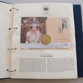 2002 Queen Elizabeth II Golden Jubilee Coin Cover Collection - 13 PNC First Day Coin Covers