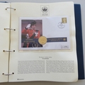 2002 The Queen's Golden Jubilee Coin Cover Collection - 16 PNC First Day Covers