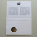 2008 History of the Royal Air Force Sopwith Camel 1 Dollar Coin Cover - UK PNC First Day Covers