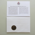 2007 The Queen's Diamond Wedding Anniversary Crown Coin Cover - UK PNC First Day Covers