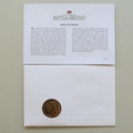 2010 Battle of Britain 70th Anniversary Boulton Paul Defiant 5 Pounds Coin Cover - Gibraltar FDC