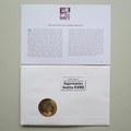 2009 100 Years of Naval Aviation 5 Pounds Coin Cover - St. Helena PNC First Day Covers