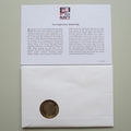 2009 100 Years of Naval Aviation First Flight from a British Ship 5 Pounds Coin Cover - PNC FDC