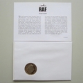 2008 History of the RAF Douglas Bader 5 Pounds Coin Cover - Nauru PNC First Day Covers