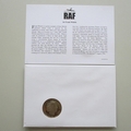 2008 History of the RAF Frank Whittle 5 Pounds Coin Cover - Nauru PNC First Day Covers