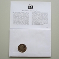 2010 History of the RAF B17 Flying Fortress 5 Pounds Coin Cover - Guyana PNC First Day Covers