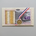 1996 Centennial Olympic Games Gold Medal Winners First Day PNC Cover - Adrian Moorhouse -Benham