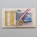 1996 Centennial Olympic Games Gold Medal Winners First Day PNC Cover - Lynn Davies - Benham