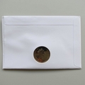 2003 The Queen's Golden Jubilee 1 Dollar Coin Cover - BIOT PNC First Day Coin Covers