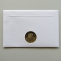 2003 The Queen's Coronation Jubilee 5 Crowns Coin Cover - St Helena PNC First Day Covers - Sceptre