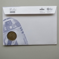 2017 Star Wars R2-D2 Medal Cover - Royal Mail UK First Day Covers