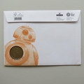 2017 Star Wars BB-8 Medal Cover - Royal Mail First Day Cover